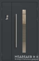Подъездная дверь 6 Ral 7016