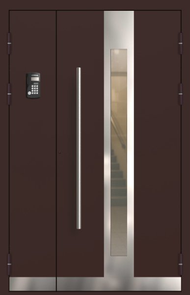 Подъездная дверь 7 Ral 8017