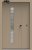 Подъездная дверь 5 Ral 1019
