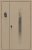Подъездная дверь 5 Ral 1019