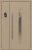 Подъездная дверь 6 Ral 1019