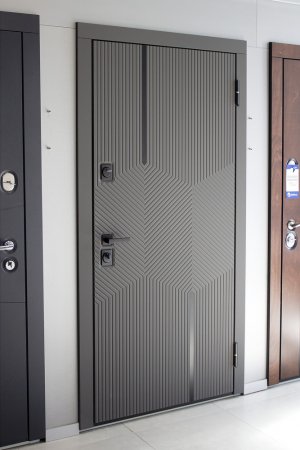 Входная дверь Графит