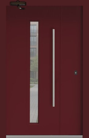 Подъездная дверь 6 Ral 3003