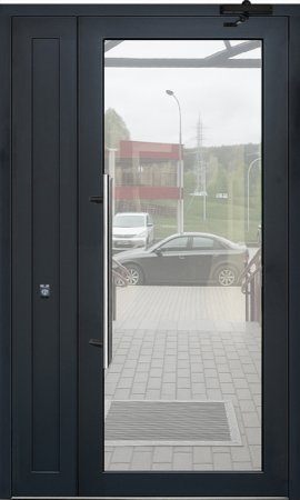 Подъездная дверь 9 Ral 7016