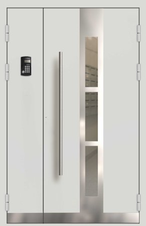 Подъездная дверь 8 Ral 5013