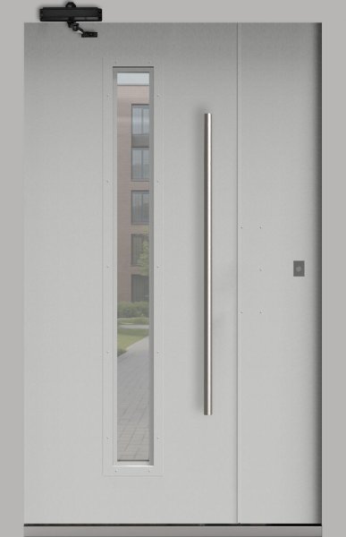 Подъездная дверь 6 Ral 5013